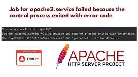 apache2.service: failed with result 'exit-code'.|service main process exited.
